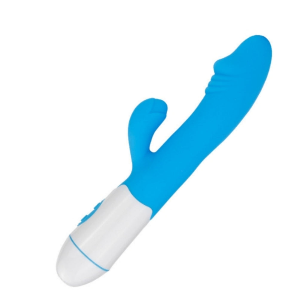 Double Vibrador feminino recarregável for Women 12 modos de vibração Estimulador Clitorniano