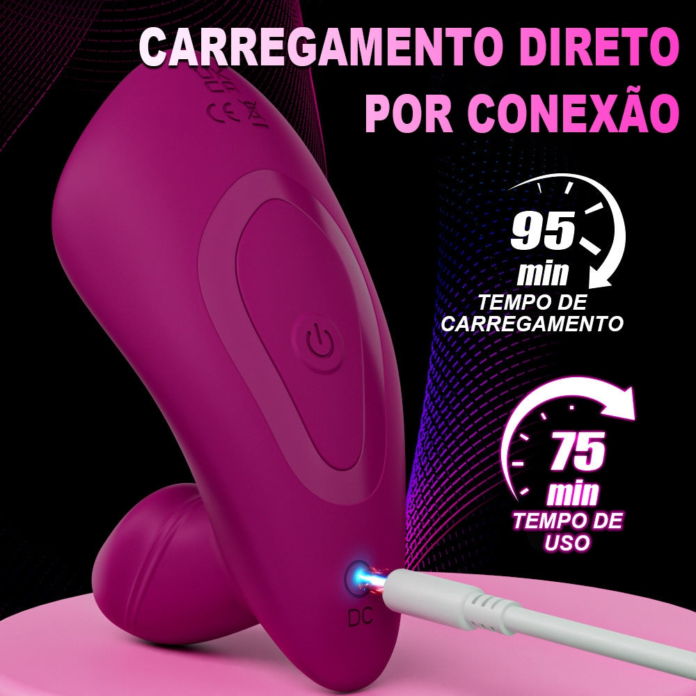 Bluetooth Half Vibrator On Cell Phone via App Fits Silent Wireless APP Control Wearable Invisible