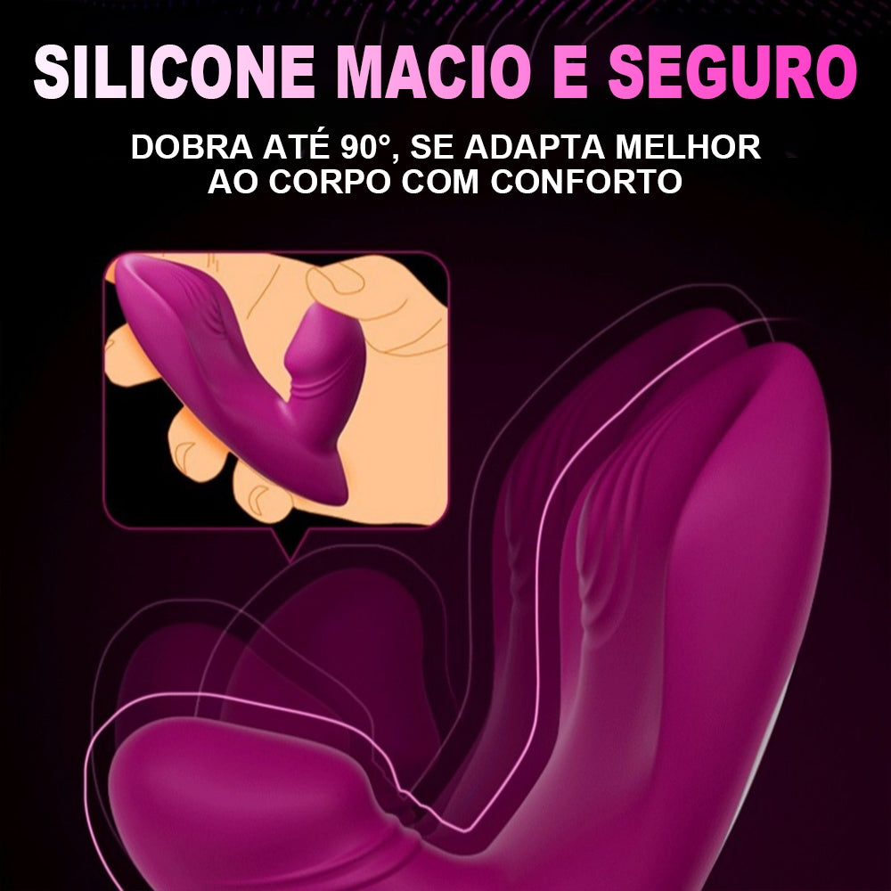 Double Vibrator Vibrates Stimulation at the G-Spot 9 Vibration Modes for Women Rechargeable